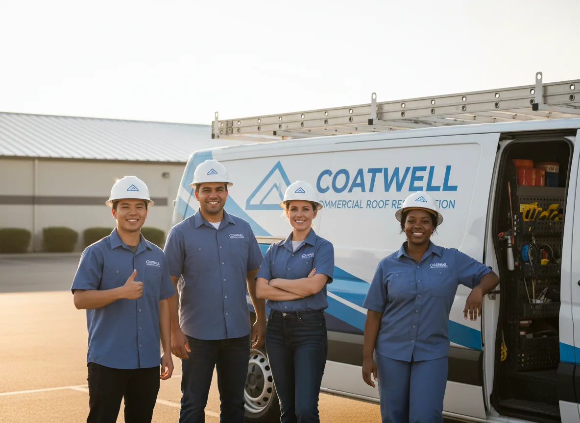 Commercial roof coating company in Albion, OK